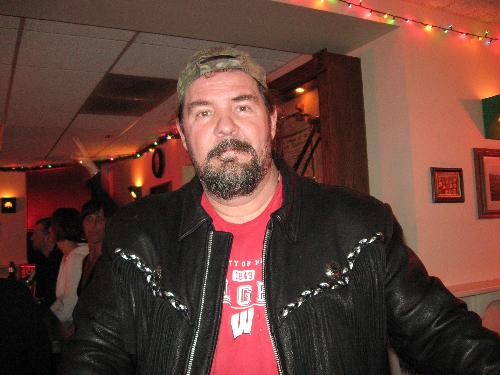 me at new years - At the saloon to have a couple