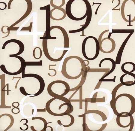 numbers - number design