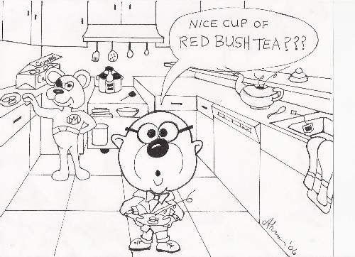 How about some tea with those cookies? - I can't believe it have been two years since I made this sketch of Penfold and DangerMouse in my kitchen. I'll colorize it and put it up on my new "drAnn's ART" blog. How about some tea with those cookies? - I can't believe it have been two years since I made this sketch of Penfold and DangerMouse in my kitchen. I'll colorize it and put it up on my new "drAnn's ART" blog.