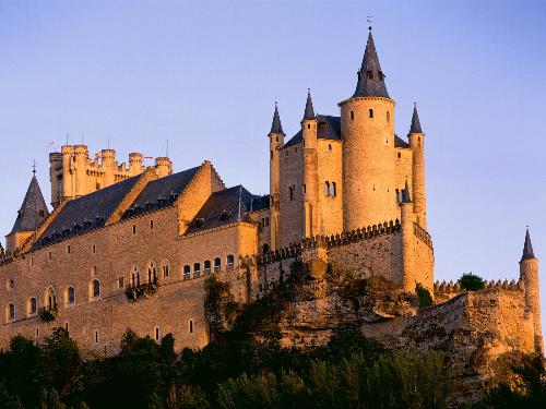 castle - Alcazar Castle, Segovia, Spain