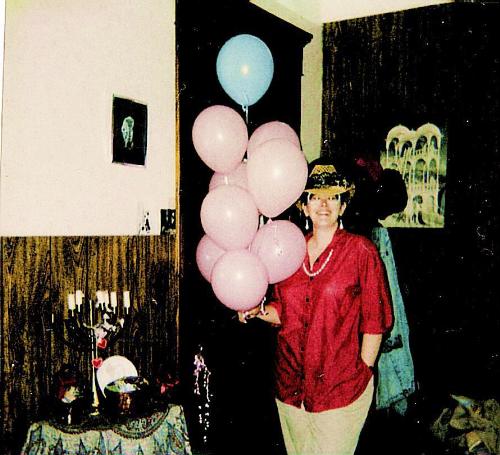 Bridal Show 1989 - Lincoln, NE. Lois's House, just off Vine St.