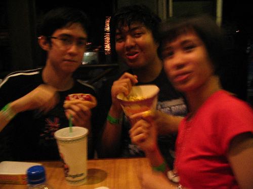 Richard, Me, and Marie Faye - This happened when we were at enchanted kingdom last december