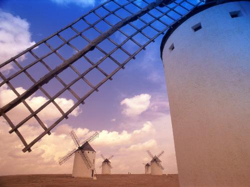 windmills - Campo de Criptana, Ciudad Real Province, Spain