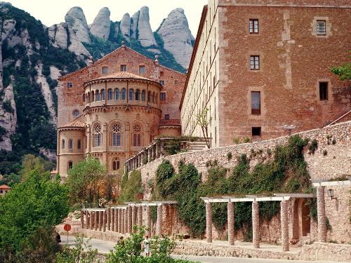 monastery - Monastery of Montserrat, Spain