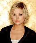 Kirsten Storms - I love how her bangs go to the side softly. This is the look I want to emulate.