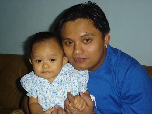 Me and my baby - This is me with my 1-year old daughter, Ryah Denise.