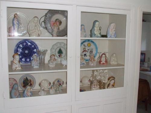 head vase collection - Part of my headvase collection, which I treasure.