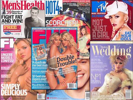 Magazines - It is a sheer habit.