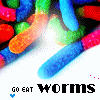 Eat worms.. - picture of candy wormss.