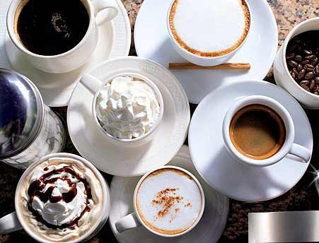 Look At All That Yummy Coffee!!!  - OH my goodness, would you just LOOK at all of that yummy coffee!!! This picture makes my mouth water.