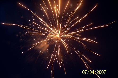 fireworks - this was taken on the 4th of july. 