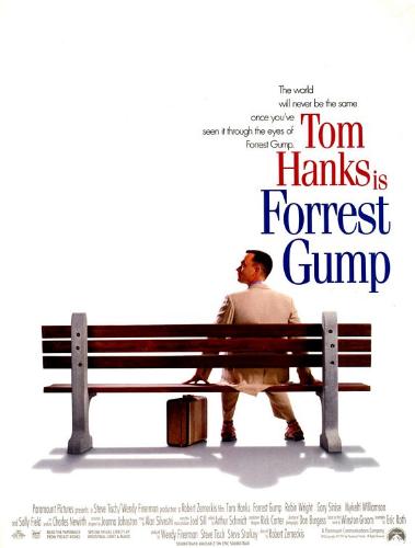 Forrest Gump - tom hanks stars as Forrest