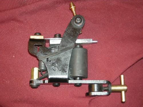 machine - this is my tattoo gun!! my boyfriend bought it for me, for christmas!! hah hes the best!!! now if i could use it right...