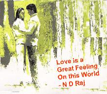love - love is a great feeling on this world