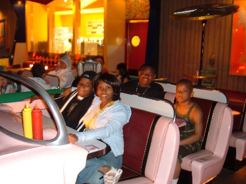 Single mom with her boys - Single mom with her 3 sons at Disney in 2006