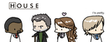 house - cute house characters.