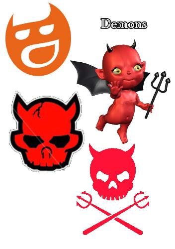 Demons - Second page of graphics on demons.