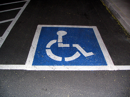 Handicapped Parking - Photo of parking space for handicapped