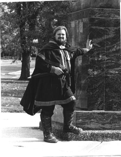 The Viking - viking warrior at the Leif Erickson statue, St. Paul, MN