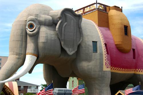 Lucy - I took this photo of Lucy the Margate Elephant in Margate City , NJ