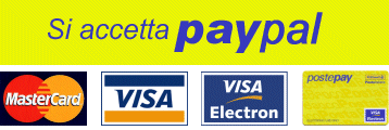 Si accetta PAYpal - Un utile bannerino da inserire nelle proprie aste per suggerire il proprio metodo di pagamento preferito!