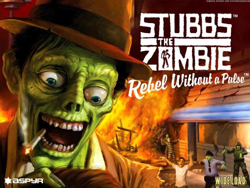 Stubbs the Zombie: Rebel Without a Pulse Desktop W - This is a desktop wallpaper featuring the video game Stubbs the Zombie: Rebel Without a Pulse.
