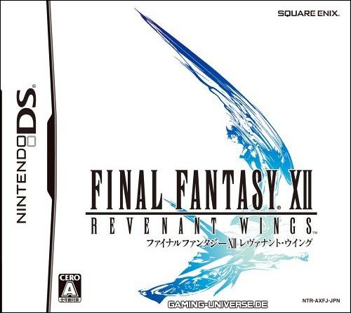 Final Fantasy XII: Revenant Wings - This is the box art for the Nintendo DS video game sequel Final Fantasy XII: Revenant Wings.