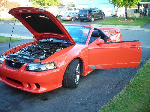 2004 Mustang Saleen - beautiful car and super fast... love it...