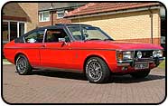 A 1970's Ford Granada in the uk. - kt-w ter 9saag k