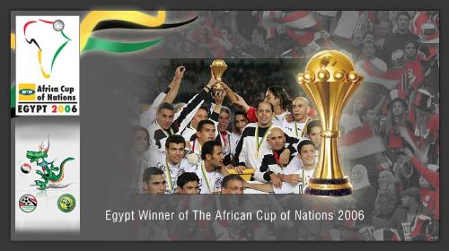Egypt Football Team - The Egypt Football team after winning The African Nations Cup Egypt 2006.