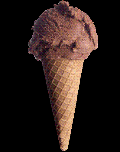 Waffle Cone - Ice cream in waffle cone