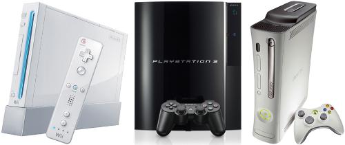 Video Game Console - Nintedo's Wii  Sony's PlayStation 3  and  Microsoft's X-Box 360  all gaming platforms with distinct capabilities for any gamer who want a very innovative gaming experience.