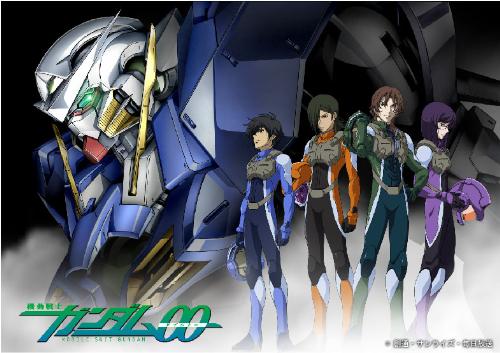 Gundams Mobile Suit 00 - This is the poster..appear in every apisode
