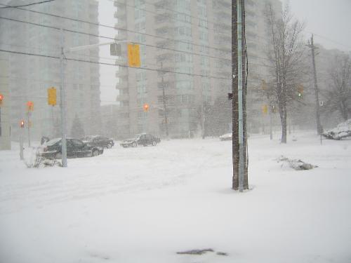 winters of my discontent 2007 - the worse snow storm in toronto in 2007