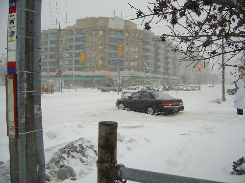 the day toronto stood still - The day nothing moved white outs,people stayed home from work,dec of 2007