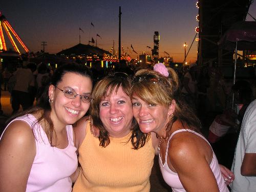 Friends at the Fair - Myself, my best friend Kris, & our friend Robyn at the North Idaho Fair back in August of this year