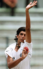 ishant - India's new firing bowler. he is the best swinger as of now he is troubling the batsmens like the ponting & sysmonds& hayden.