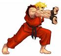Ken from Street Fighter - Ken from Street Fighter in a Hadoken pose.