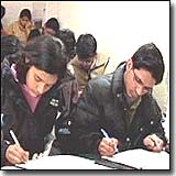 Students - Students taking exams