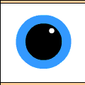 Eye.Reading your discussion... - Picture of a big eye looking