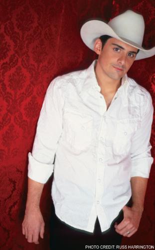 Brad Paisley - I love his songs and he looks good too