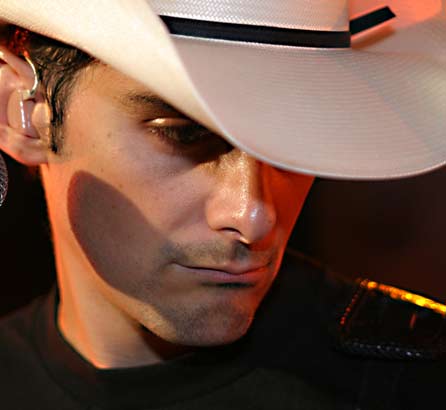 Brad Paisley - close up