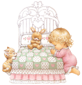 Happy Valentines Day -  now I lay me down to sleep