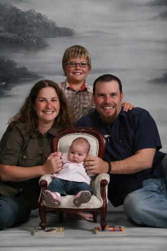 Family - My husband, son, and daughter