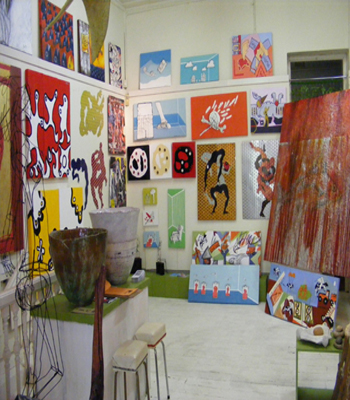 My gallery in Cape Town - Art is my life.