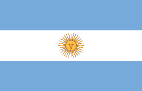 Argentina - Sky blue and white:)
