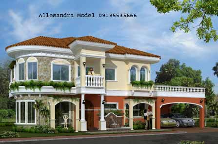 Allesandra House Model - House and Lot located at the beach front community in Minglanilla Cebu Philippines. Very exclusive subdivision.  Priced at 12 million pesos