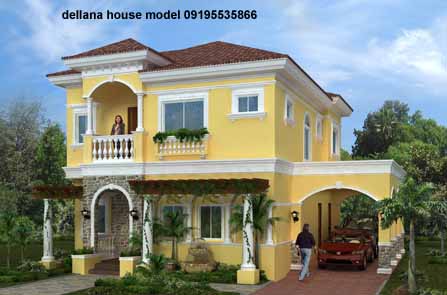 Dellana House Model - Priced at 9 million pesos. Very exclusive beach front community in Minglanilla Cebu Philippines. The best place to retire and enjoy your retirement.