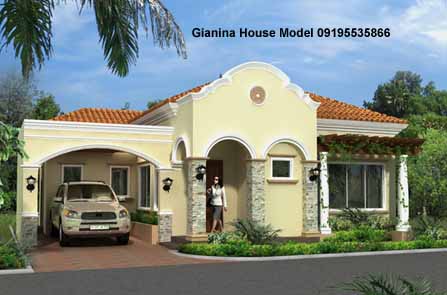 Gianina House Model - Priced at 5 million pesos. Very nice bungalow house located at a beach front subdivision in Minglanilla Cebu Philippines.