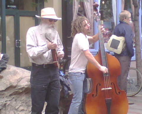 Vermont trip - Last year I had been to USA..This picture I took at Church Street,Burlington of one of the visitors.